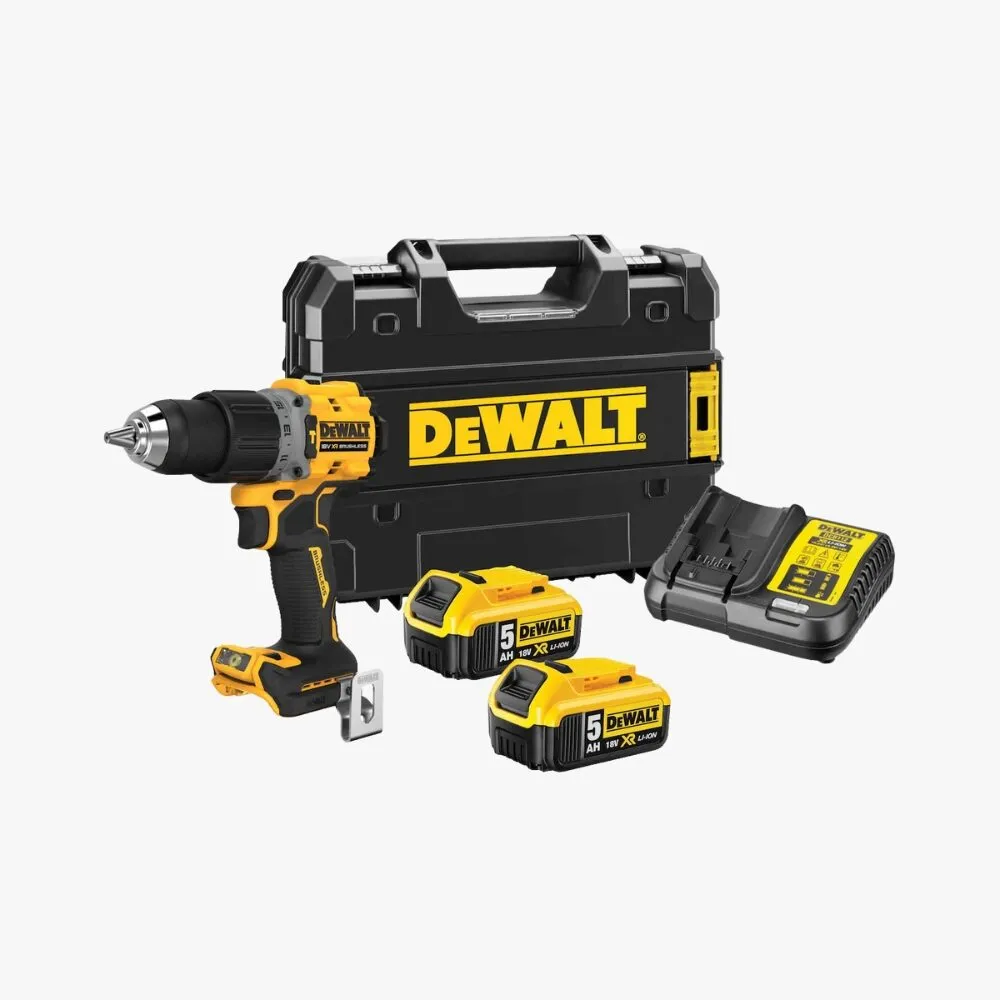 DeWalt DCD805P2T Κρουστικό Δραπανοκατσάβιδο Μπαταρίας Brushless 18V 2x5Ah