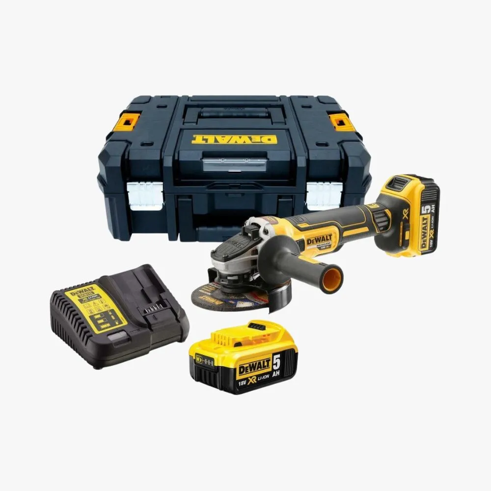 DeWalt DCG405P2 Τροχός 125mm Μπαταρίας Brushless 2x5Ah – 3