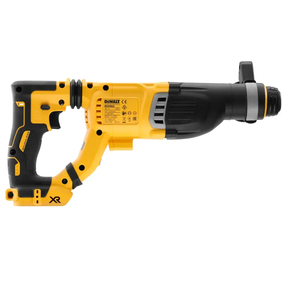 DeWalt DCH263N Κρουστικό Σκαπτικό Πιστολέτο Μπαταρίας Brushless 18V XR Solo Με Υποδοχή SDS Plus – 4