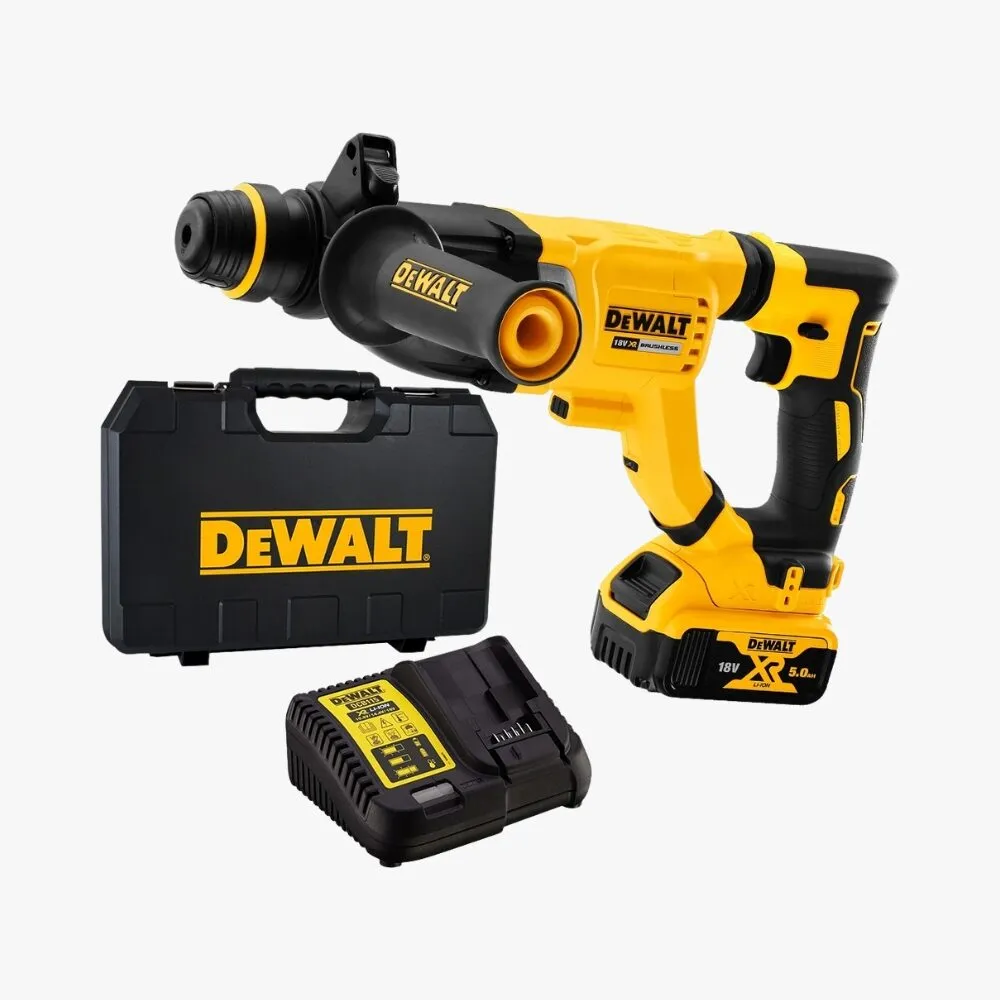 DeWalt DCH263P1 Κρουστικό Σκαπτικό Πιστολέτο Μπαταρίας Brushless 18V 1x5Ah Με Υποδοχή SDS Plus