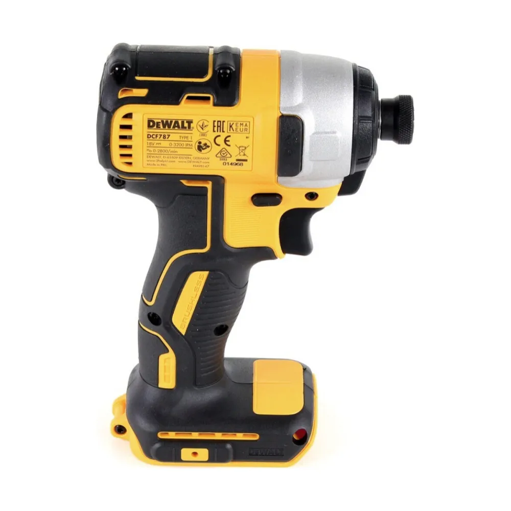DeWalt DCK2060D2T Σετ Κρουστικό Δραπανοκατσάβιδο & Παλμικό Κατσαβίδι Brushless 18V Με 2 Μπαταρίες 2Ah Και Θήκη – 3