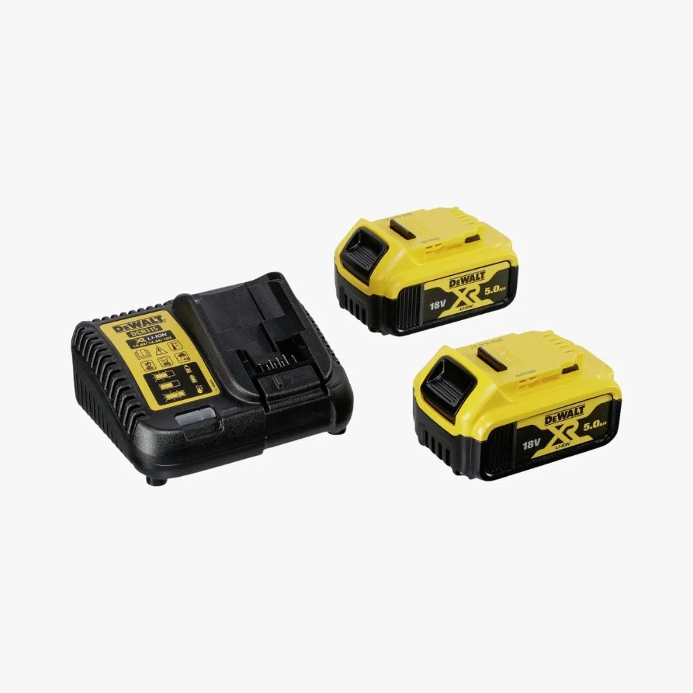 DeWalt DCK266P2 Σετ Κρουστικό Δραπανοκατσάβιδο & Παλμικό Κατσαβίδι Brushless 18V Με 2 Μπαταρίες 5Ah Και Θήκη – 3