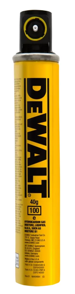 DeWalt DDF8450000 Φιαλίδιο Αερίου Για Καρφωτικό Αερίου Trak-It C6