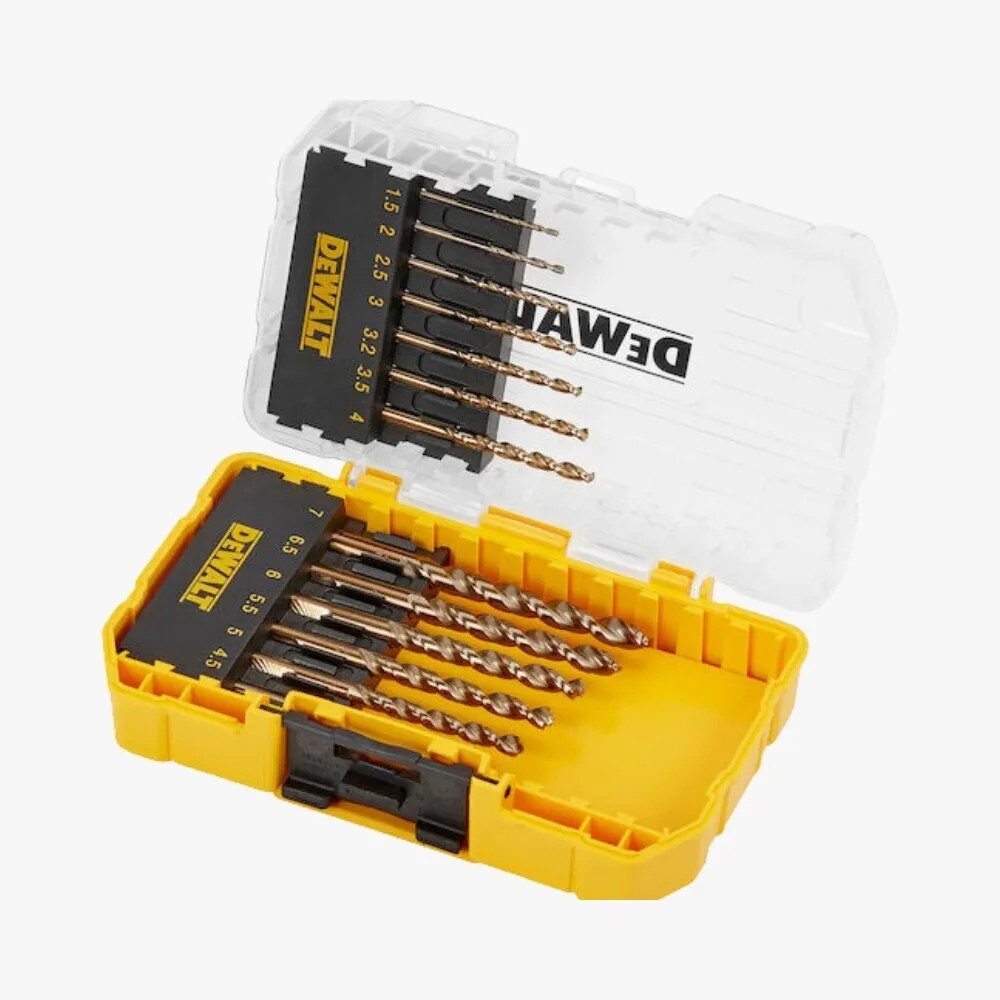 DeWalt DT70710 Extreme Σετ 13 Τρυπάνια Με Κυλινδρικό Στέλεχος Για Μέταλλο