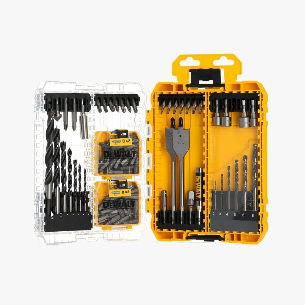 DeWalt DT70784 Σετ 100 Τρυπάνια Με Εξάγωνο Στέλεχος Για Ξύλο – 2