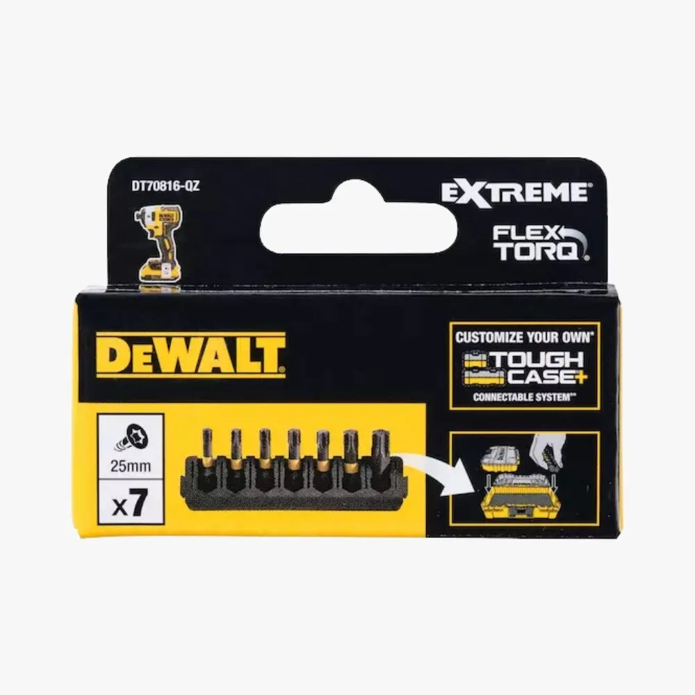 DeWalt DT70816 Σετ 7 Μύτες Κατσαβιδιού – 2