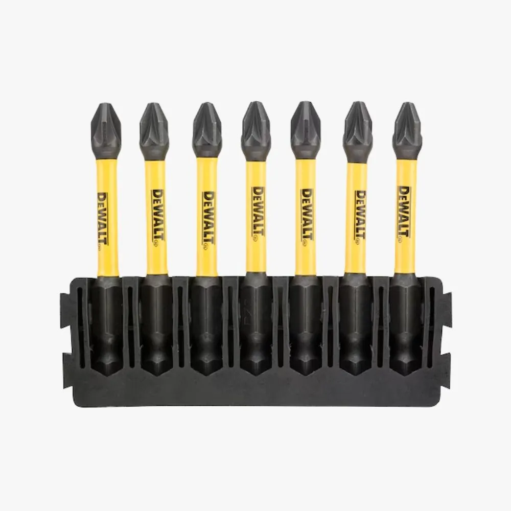 DeWalt DT70821 FlexTorq 7τμχ PZ2 57mm – Σετ Μύτες Κατσαβιδιού
