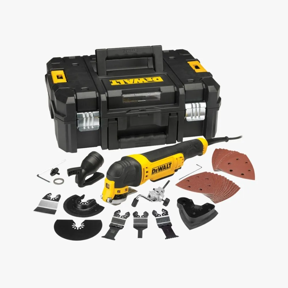 DeWalt DWE315KT Παλινδρομικό Πολυεργαλείο 300W Με Ρύθμιση Ταχύτητας