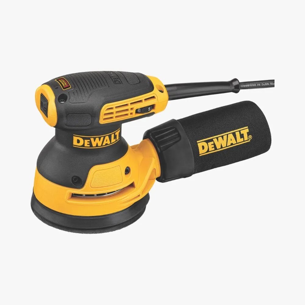 DeWalt DWE6423 Έκκεντρο Τριβείο 125mm Ρεύματος 280W Με Ρύθμιση Ταχύτητας Και Με Σύστημα Αναρρόφησης