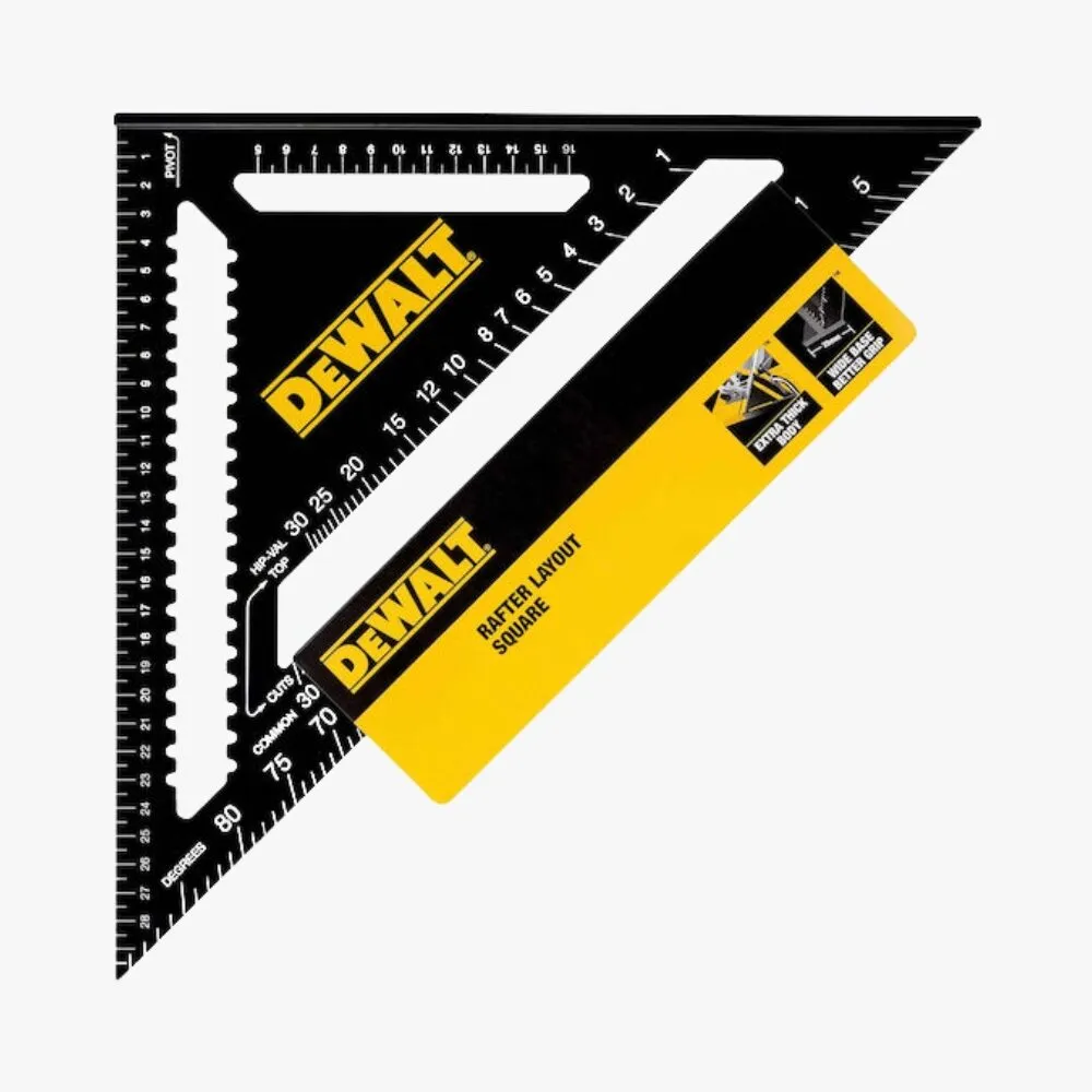 DeWalt DWHT25227-0 Γωνιόμετρο Μαραγκών Αλουμινίου Μήκους 18εκ