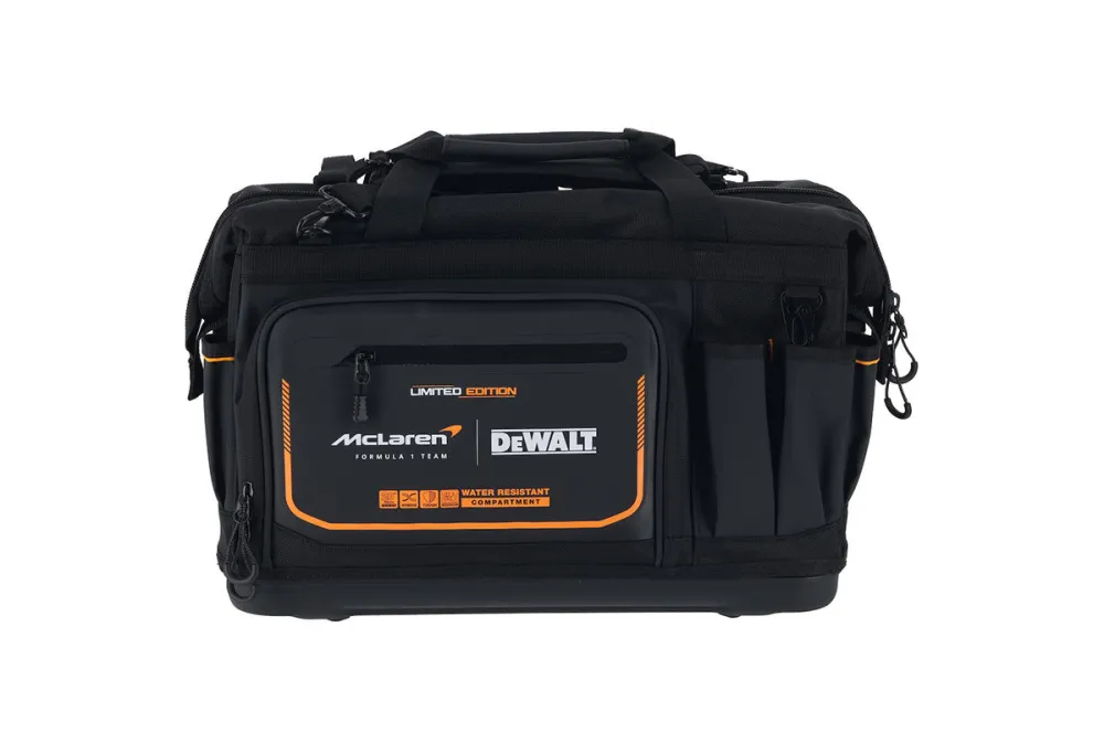 DeWalt DWST60104-9 McLaren Τσάντα Χειρός Αδιάβροχη Μαύρη 48.7Lt