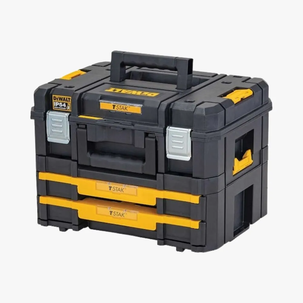 DeWalt DWST83395-1 TSTAK Εργαλειοθήκη Χειρός Πλαστική Με Ταμπακιέρα Π44xB32xΥ33.7cm