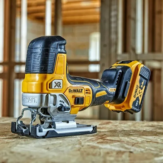 DeWalt Σέγα DCS335P2 Μπαταρίας 18V & 2×5.0Ah Με Φορτιστή & Βαλίτσα Μεταφοράς – 4