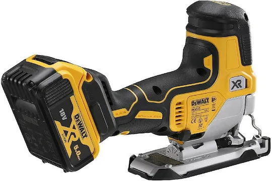 DeWalt Σέγα DCS335P2 Μπαταρίας 18V & 2×5.0Ah Με Φορτιστή & Βαλίτσα Μεταφοράς – 5