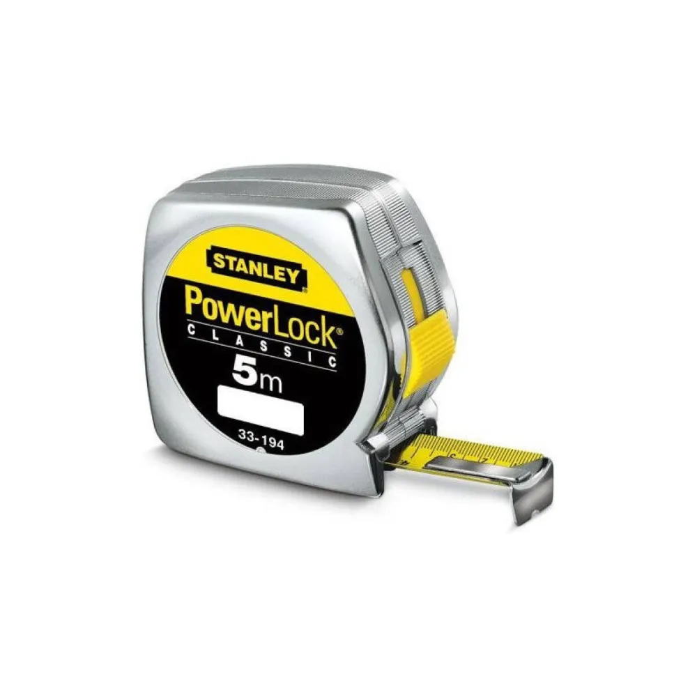 Stanley Powerlock Μετροταινία Με Αυτόματη Επαναφορά 19mm x 5m 0-33-194 – 4